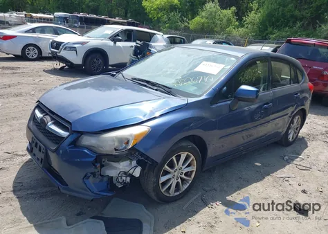 2013 Subaru Impreza 2.0I Premium from USA, damaged, VIN JF1GPAC64DH827190